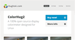 Desktop Screenshot of hughski.com